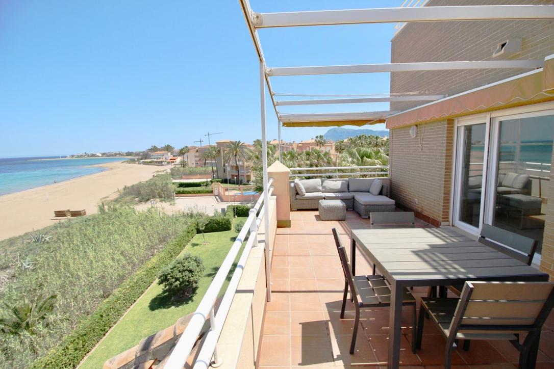 Atico Frontal Al Mar Con Piscina Privada By Homeprive Денія Екстер'єр фото